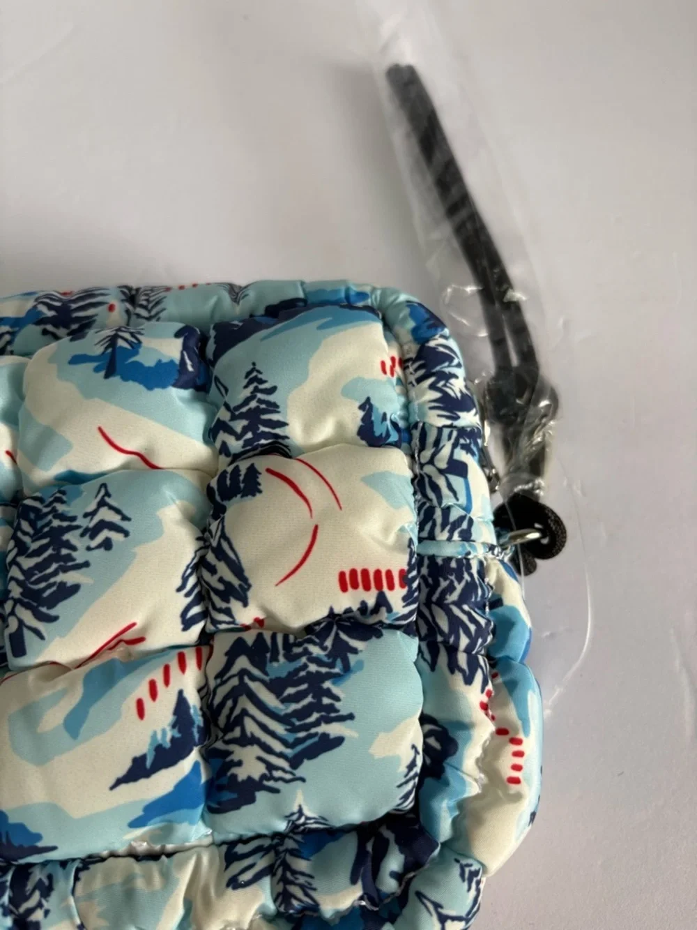 NWOT Free People FP Movement Printed Quilted Mini Case